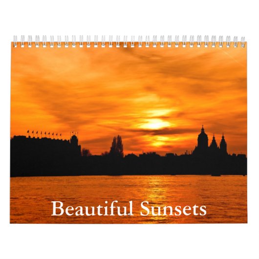 Mooie Zonsondergang Kalender (Hoes)