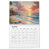 Mooie zonsondergang kalender (Mar 2027)