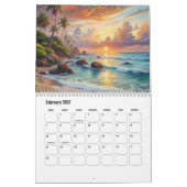 Mooie zonsondergang kalender (Feb 2027)