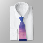 Mooie zonsondergang kustfoto stropdas (Gebonden)