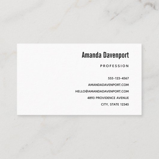 Mooie zonsondergang kustfoto visitekaartje (Achterkant)