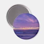 Mooie zonsondergang: Mission Beach, San Diego, Cal Magneet (Voorkant / Achterkant)