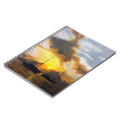 Mooie zonsondergang notitieboek (Linkerzijde)