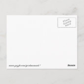 Mooie zonsondergang op Baltisch Zee Foto-Briefkaar Briefkaart (Achterkant)