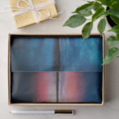 Mooie zonsondergang op een rustig meer tissuepapier (Geschenk)