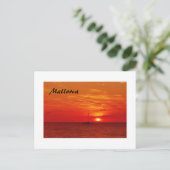 Mooie zonsondergang op Mallorca - Briefkaart (Staand voorkant)
