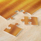 Mooie zonsondergang over het veld legpuzzel (Zijkant)