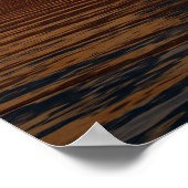 mooie zonsondergang poster (Hoek)