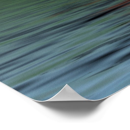 Mooie zonsondergang poster (Hoek)