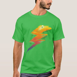 Mooie zonsondergang t-shirt