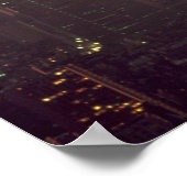 Mooie zonsondergang: Zonnetijd in het World Trade Poster (Hoek)