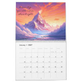 Mooie Zonsondergangen en quotes Kalender (Jan 2027)