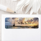 Mooie zonsopgang over het strand - Nusa Penida Bal Etiket (Insitu)