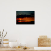 Mooie zonsopgang poster (Keuken)
