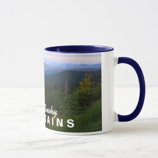Mooie zonsopgang van Clingman's Dome Mok (Rechts)