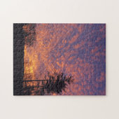 Mooie zonsopgang wolken foto legpuzzel (Horizontaal)