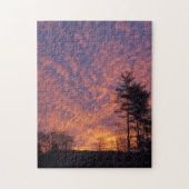 Mooie zonsopgang wolken foto legpuzzel (Verticaal)