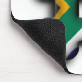 Mooie Zuid-Afrika Hashtag Vlag Patroon Kunst Muismat (Hoek)