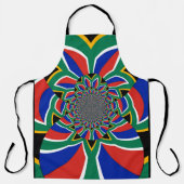 Mooie Zuid-Afrikaanse vlag voor zomerse ideeën Schort (Voorkant)