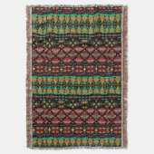 Mooie zuidwestelijke stijl gewatteerde grenzen deken (Voorkant Verticaal)