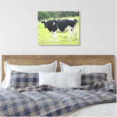 Mooie Zuivelkoe Foto Muur Canvas Kunst (Insitu (Slaapkamer))