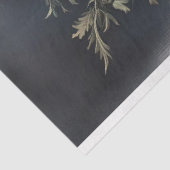 Mooie Zwaan Bloemen Schilderij Decoupage Tissuepapier (Detail)