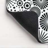 Mooie zwart-wit muismat (Hoek)