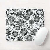 Mooie zwart-wit muismat (Met muis)