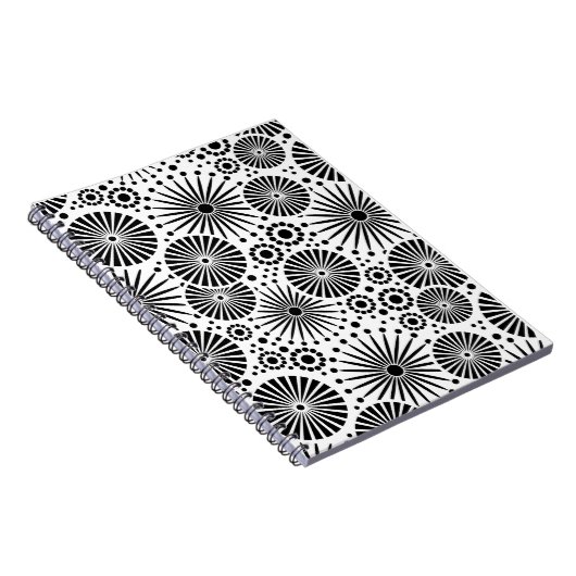 Mooie zwart-wit notitieboek (Rechterzijde)