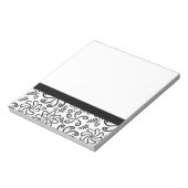 Mooie zwart-wit notitieboekje notitieblok (Linkerzijde)