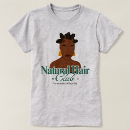 Mooie Zwarte Bantu Knoop Haar Custom T-shirt