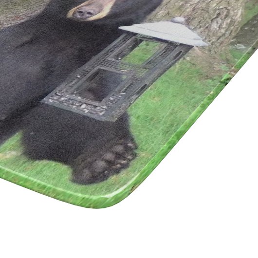 Mooie zwarte Beer Glass Snijplank (Hoek)