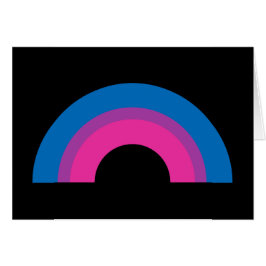 Mooie zwarte biseksuele pride-vlag voor regenboogv