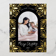 Mooie zwarte botanische foto van Lijst