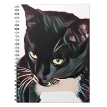 Mooie Zwarte Kat Notitieboek