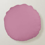 MOOIE ZWARTE KATTENKUSSENS, Roze Rond Kussen (Achterkant)