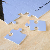 Mooie zwarte keiharde rosbeak in een boom legpuzzel (Zijkant)