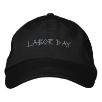 Mooie zwarte kleur Labour Day speciale Petten Pett