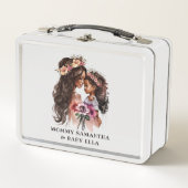 Mooie zwarte moeder en dochter (Voorkant)