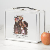 Mooie zwarte moeder en dochter (2) (In situ)