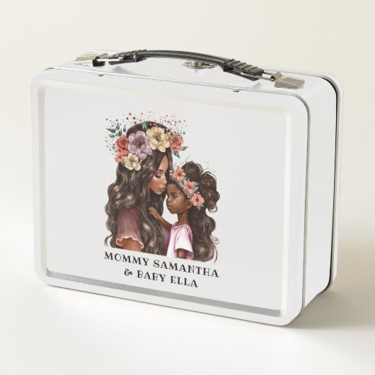 Mooie zwarte moeder en dochter (2) (Achterkant)