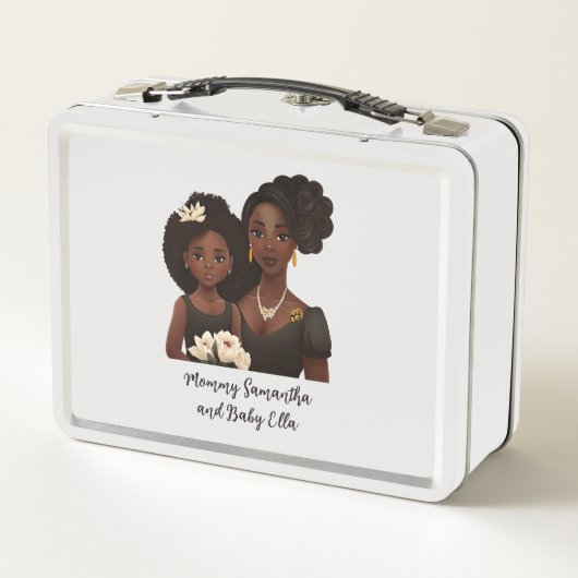 Mooie zwarte moeder en dochter (23) (Achterkant)