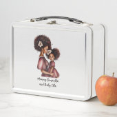 Mooie zwarte moeder en dochter (27) (In situ)