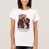 Mooie zwarte moeder en dochter (2) t-shirt (Voorkant)