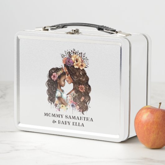 Mooie zwarte moeder en dochter (4) (In situ)