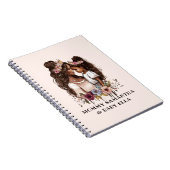 Mooie zwarte moeder en dochter (5) notitieboek (Rechterzijde)