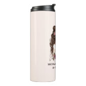 Mooie zwarte moeder en dochter (5) thermosbeker (Gedraaid links)