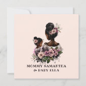 Mooie zwarte moeder en dochter (7) (Voorkant)