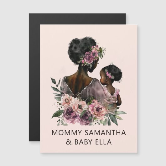 Mooie zwarte moeder en dochter (8) (Voorkant / Achterkant)