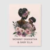 Mooie zwarte moeder en dochter (8) (Voorkant)